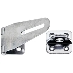 Alberts ALBERTS Sicherheits-Überfalle, Edelstahl, LxB Überfalle: 83x37,L Platte: 30 mm – Produktbild 1 von 1