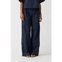 Alchemist Alchemist Damen vegan Hose Mondblume Bestickt Navy – Produktbild 1 von 1