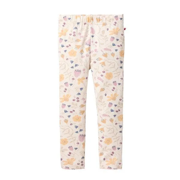 People Wear Organic People Wear Organic Leggings, bedruckt, Bio-Baumwolle, Puderrosa/ blumengarten, – Produktbild 1 von 1