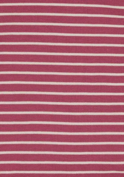 loud + proud loud + proud Babys & Kinder Shirt Streifen, GOTS-zertifiziert, Rouge(rosa), – Produktbild 2 von 2