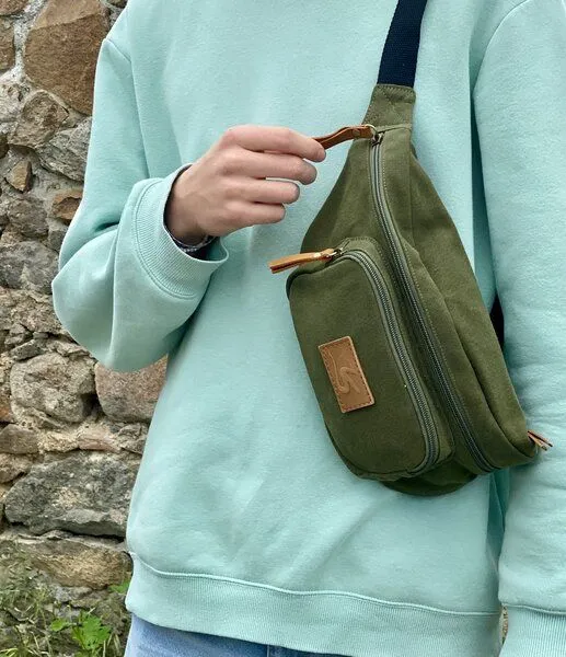 Dragolina Dragolina XL Hüfttasche Bjarne, Moosgrün (hellgrün), – Produktbild 4 von 4