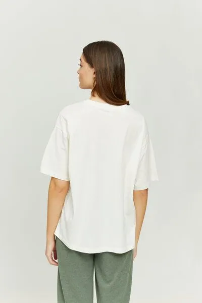 Mazine Mazine T-Shirt Kara T women, Farbe offwhite, Weiss, – Produktbild 2 von 3