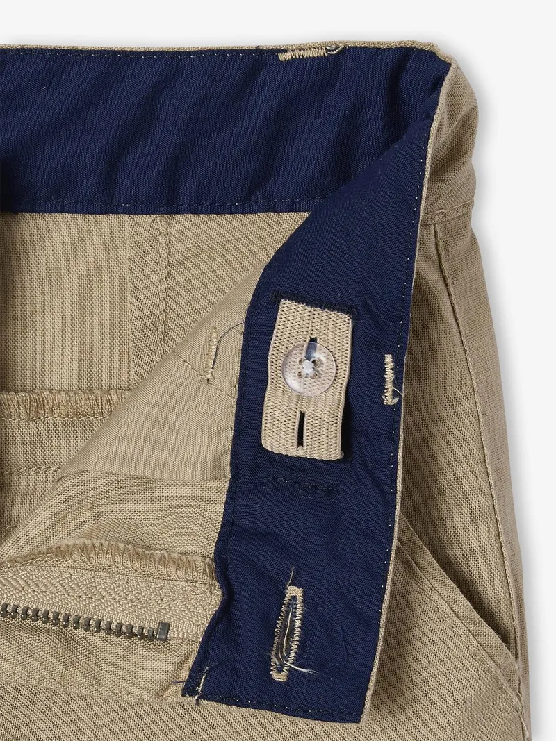 Vertbaudet Festliche Jungen Shorts, Beige, – Produktbild 4 von 4