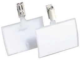 Durable DURABLE Namensschilder "CLICK FOLD" aus PP mit Clip 54 x 90 mm, 25 Stk. – Produktbild 1 von 1