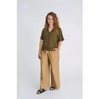 Zerum Zerum Kurzarm Bluse Modell: Marlu, Green, – Produktbild 1 von 1