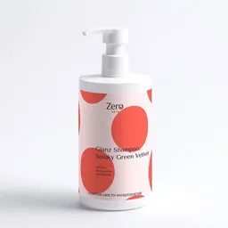 Zero Skin Zero Skin Glanz Shampoo, Smoky Green Vetiver, mit Aloe Vera, Weizenprotein & Betaine - 400 ml – Produktbild 1 von 1