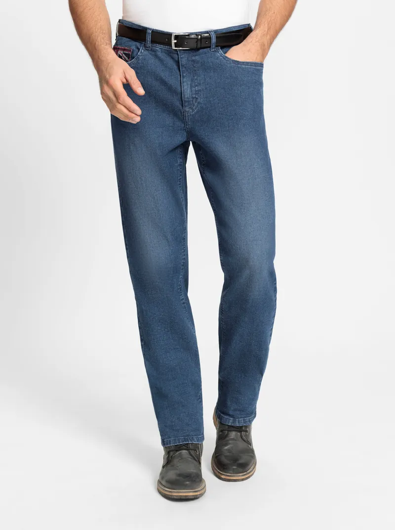 marco donati 5-Pocket-Jeans, Blue-stone-washed, – Produktbild 2 von 3