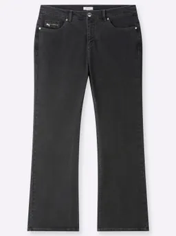sheego Bootcut-Jeans black denim – Produktbild 1 von 1