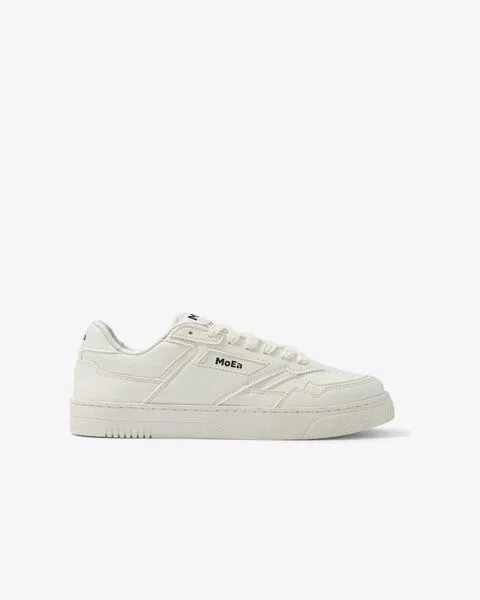 MoEa MoEa Sneakers GEN9 - Corn Pure White Grained, White, – Produktbild 3 von 5