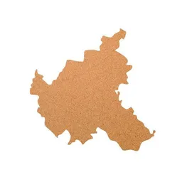 Kork-Deko Kork-Deko Hamburg als Pinnwand aus Kork XXL ca. 80x50 cm – Produktbild 1 von 1