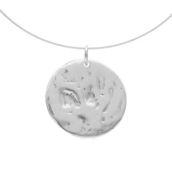 pakilia pakilia Kettenanhänger "Paisaje lunar" rund inkl. Silberkette 45 cm – Produktbild 1 von 1