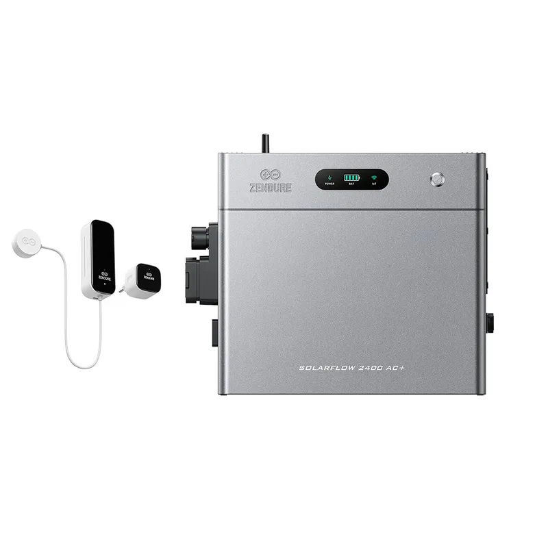 Zendure Deutschland Zendure SolarFlow 2400 AC+ | AC-gekoppelter Speicher für Bestands-PV, SolarFlow 2400 AC+ + Smart Meter D0 (2.4 kWh) / Ohne Batterie – Produktbild 1 von 1