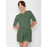 GreenBomb GREENBOMB Basic Reign - Lässige Hose aus LENZING TENCEL Mix / Fair & Vegan, Grün (olive), – Produktbild 1 von 1