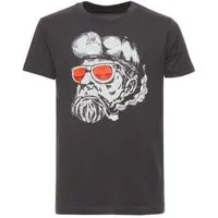 FÄDD FÄDD Kinder T-Shirt Rundhals aus Bio-Baumwolle "Hipster Hans Kidz" Grau – Produktbild 1 von 1