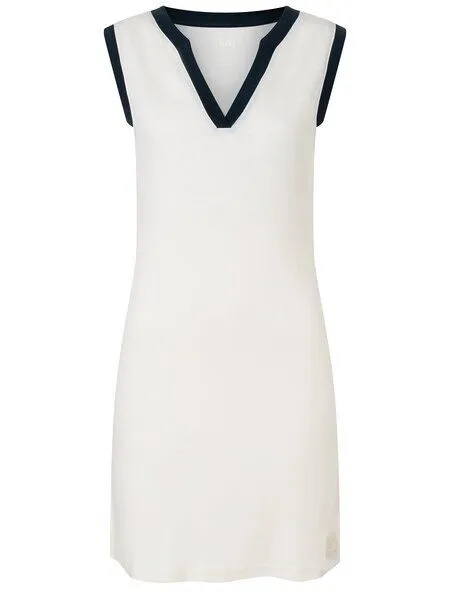 Super.Natural Super.Natural Kleid Ory Bio Dress kurz, Damen, Merino, Fresh white/blueberry, – Produktbild 3 von 4