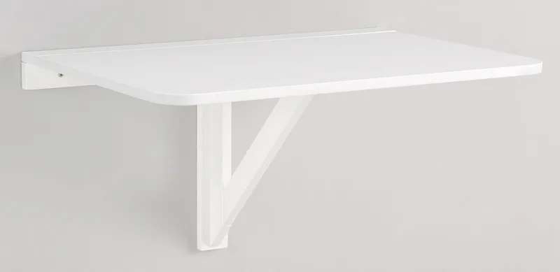 OTTO home Klapptisch Trend, aus weiß lackiertem MDF Holz, platzsparend, Tischplattenstärke 1,8 cm, Weiß, – Produktbild 3 von 5
