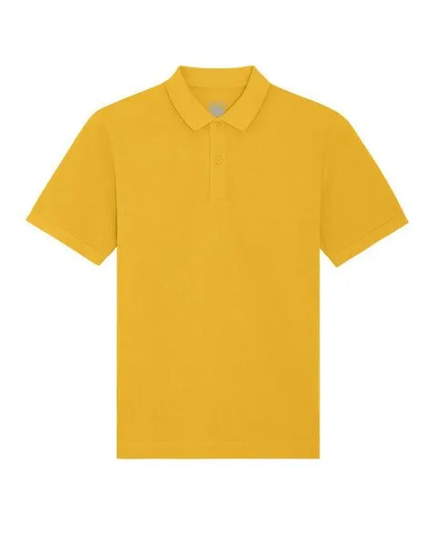 University of Soul University of Soul Unisex Polo aus Bio-Baumwolle "Quinn", Safrangelb, – Produktbild 1 von 2
