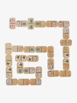 Vertbaudet Baby Tier-Domino aus Holz FSC® – Produktbild 1 von 1
