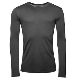 Kaipara - Merino Sportswear Kaipara - Merino Sportswear Herren Merino Shirt Langarm Slimfit 200 – Produktbild 1 von 1