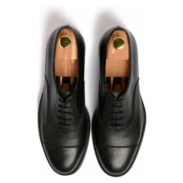 Solari Milano Solari Milano Veganer Oxford Cap Toe, Black, – Produktbild 2 von 4
