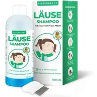 Silberkraft Silberkraft Läuseshampoo 100 ml mit Nissenkamm - für Kinder ab 1 Jahr – Produktbild 1 von 1