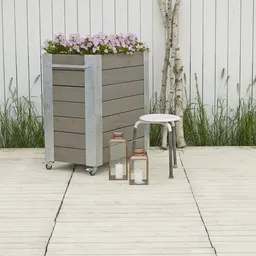 4betterdays 4betterdays Modernes Hochbeet auf Rollen Höhe 95 cm mit Abdeckung erhältlich – Produktbild 1 von 1