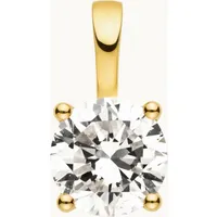 Dear Darling Berlin Dear Darling Berlin Damen vegan Anhänger Mit Brillanten-Charm Lou Aus 14 Karat Echtgold, Gold, – Produktbild 1 von 1