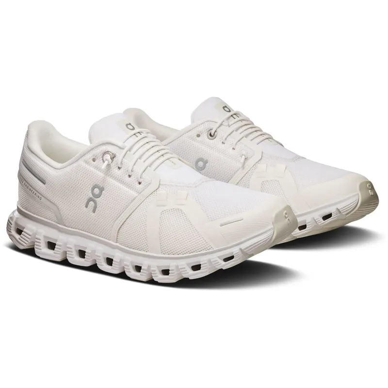 On On Cloud 6 Damen Sneaker Low, Weiß, – Produktbild 2 von 7