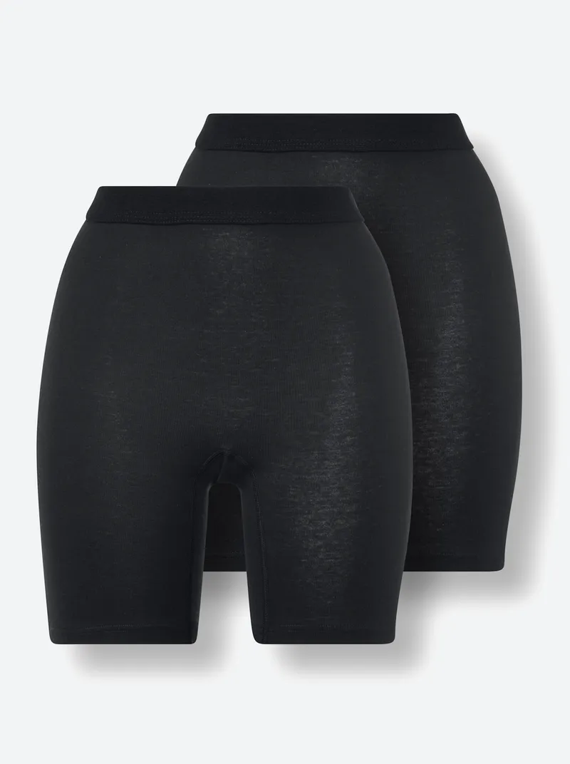 wäschepur Longpanty schwarz, Schwarz, – Produktbild 2 von 2