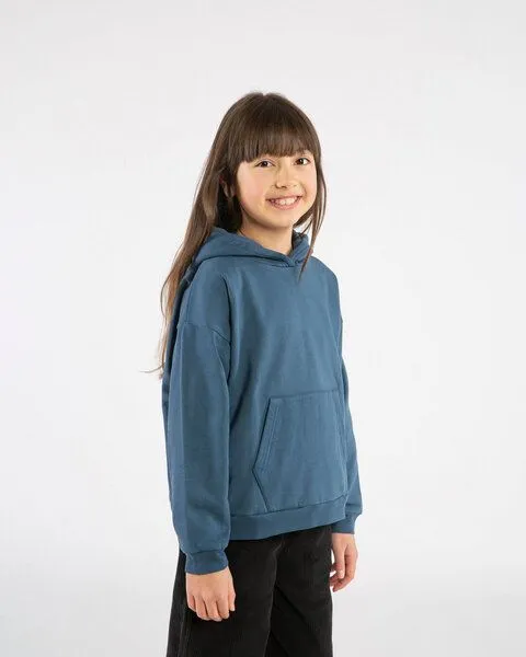 MATONA Matona Kapuzenpullover für Kinder aus Bio-Baumwolle / Sweathoodie, Sail blue, – Produktbild 1 von 4