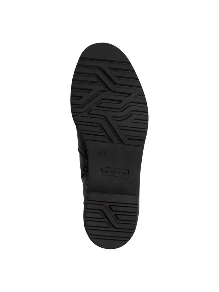 Marco Tozzi Marco Tozzi Vegan, MT FEEL ME mit Blockabsatz Blockabsatz Stiefelette Vegan, Schwarz, – Produktbild 5 von 5
