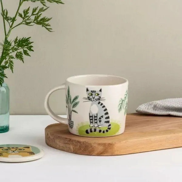 Hannah Turner Hannah Turner Handgemachte Keramik Katzen Becher – Produktbild 3 von 4