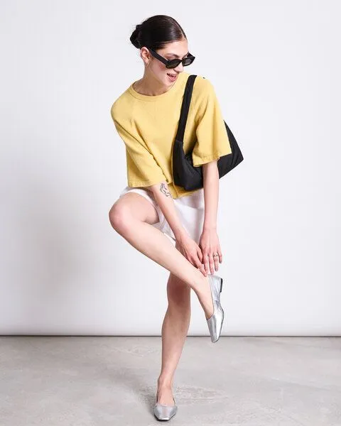 JAN N JUNE JAN N JUNE Strickshirt FRYD, Buttercup, – Produktbild 1 von 3