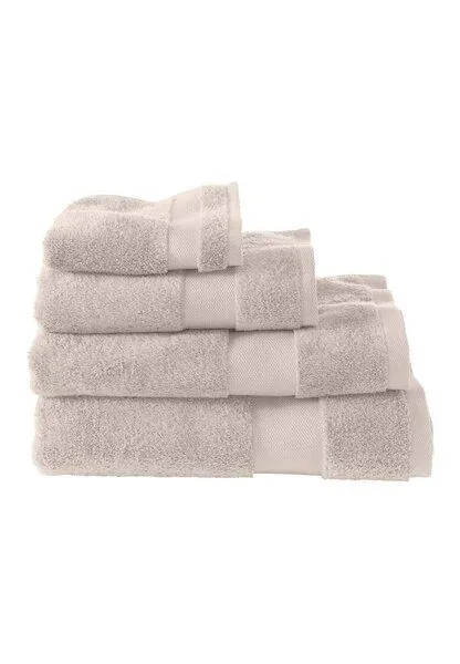 hessnatur hessnatur Frottier Handtuch aus reiner Bio-Baumwolle, Mandel, – Produktbild 3 von 4