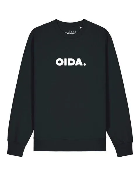 watapparel watapparel Sweatshirt Unisex Oida, Black, – Produktbild 1 von 2