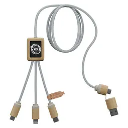 SCX.design SCX.design C49 5-in-1 Ladekabel mit Leuchtlogo – Produktbild 1 von 1