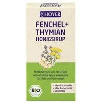 HOYER Honigsirup mit Fenchel & Thymian – Produktbild 1 von 2