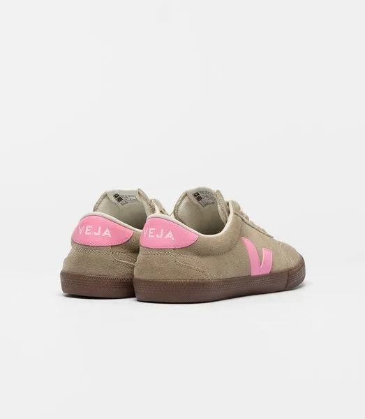 Veja Veja Damen-Sneaker Volley Suede Taupe Malibu Bark – Produktbild 4 von 8