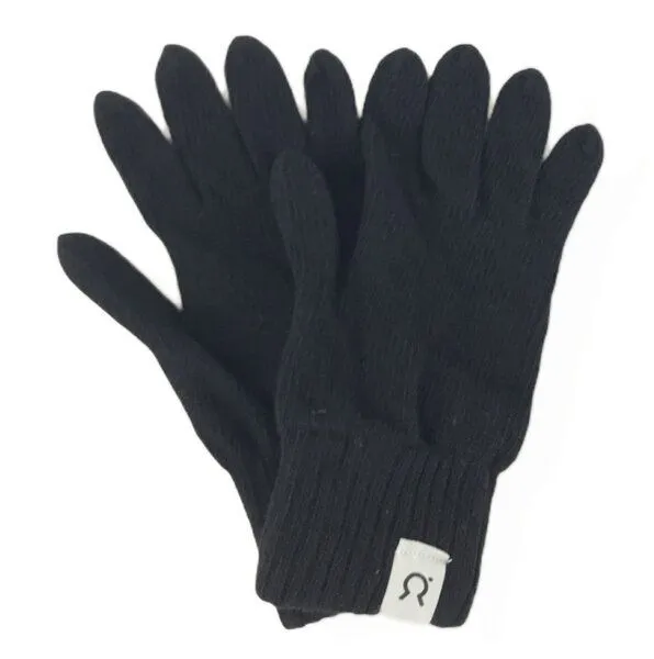 Rifò - Circular Fashion Made in Italy Rifò - Circular Fashion Made in Italy Recycelte Kaschmir-Handschuhe – Pier Paolo, Schwarz, – Produktbild 1 von 1