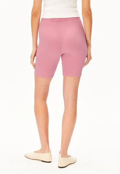 ARMEDANGELS ARMEDANGELS GMT DYE RIB Damen Short aus Bio-Baumwoll Mix, Washed berry, – Produktbild 2 von 4