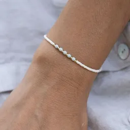juni juni Boho Perlenarmband "Jade" - vegan – Produktbild 1 von 1
