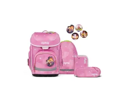 Ergobag Ergobag Schulranzen Schulranzen-Set CUBO WolkenzauBär 5-teilig, 25/26 (5-teilig), ergonomisch, höhenverstellbar, Your-Size-System, ab 1. Klasse – Produktbild 1 von 1