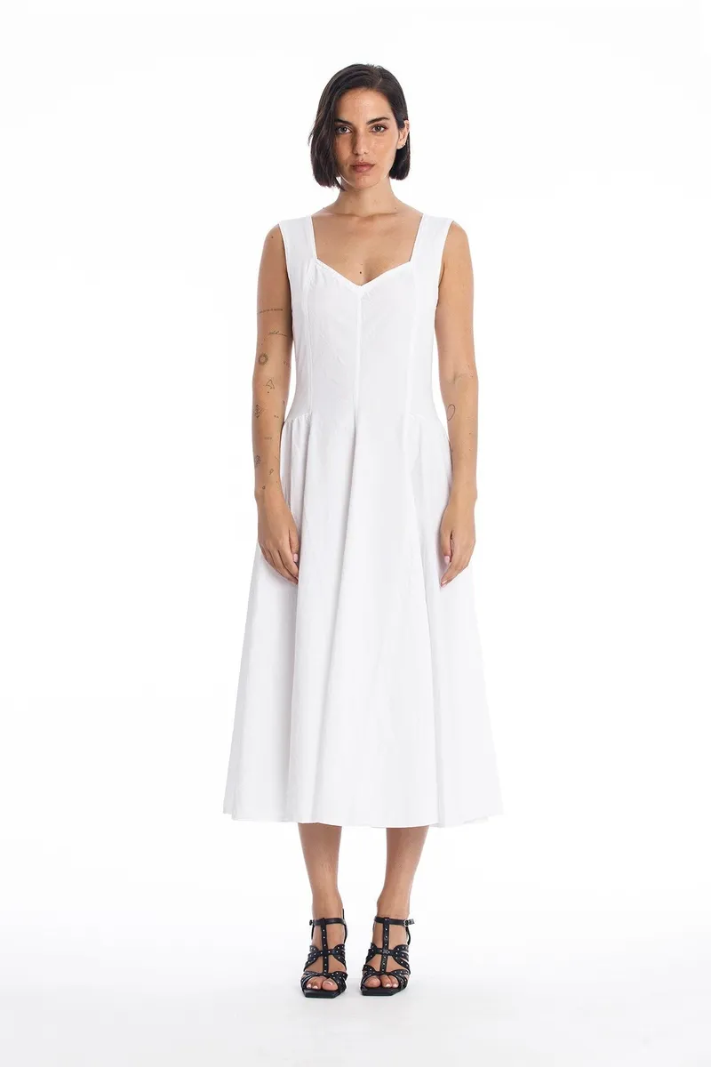 RAVENS VIEW IBIZA RAVENS VIEW IBIZA Damen vegan Kleid Alaska Weiß, Weiß, – Produktbild 2 von 2