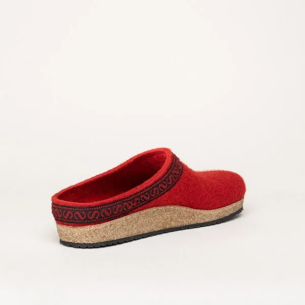 Stegmann Stegmann Filzclog 108 aus 100% Merino-Wolle für Damen & Herren, Rot, – Produktbild 5 von 5