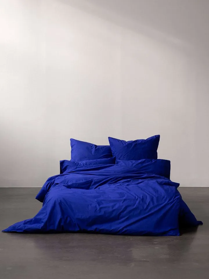 erlich textil erlich textil Bettbezug FINN, (1 St), Blau, – Produktbild 1 von 5