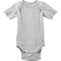 Living Crafts LIVING CRAFTS - Babys Kurzarm-Body - Grau (100% Bio-Baumwolle), Nachhaltige Mode, Bio Bekleidung, Grau, – Produktbild 2 von 2
