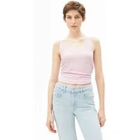 ARMEDANGELS ARMEDANGELS SINGLE JERSEY Damen Top aus Bio-Baumwolle, Pink mist, – Produktbild 1 von 1