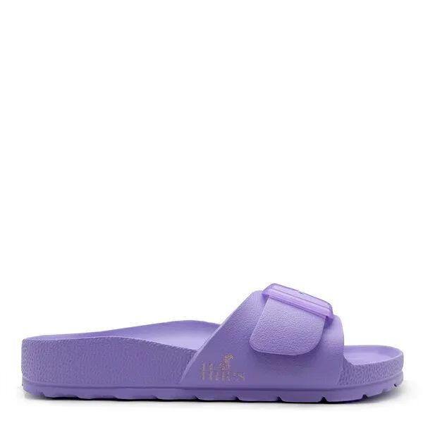 thies Vegane Ecofoam Strap Sandale von thies ® aus recyceltem EVA, Lavender (violet), – Produktbild 1 von 4