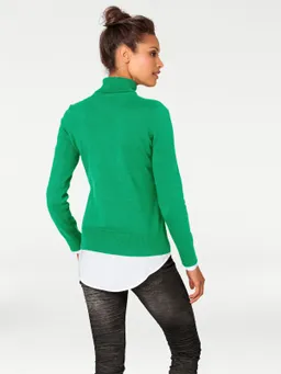 heine Rollkragenpullover grün – Produktbild 1 von 1