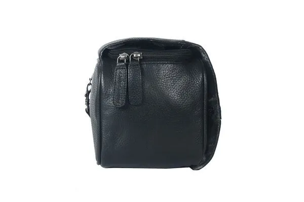 Alpenleder Alpenleder Kulturtasche ROLL-UP, Nera notte, – Produktbild 4 von 4
